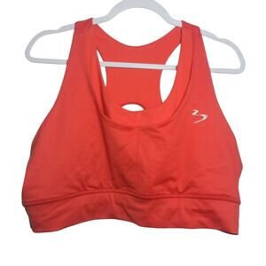 Beachbody Women's Energy Bra Mid-Impact Persimmon Athletic Yoga Size 2XL